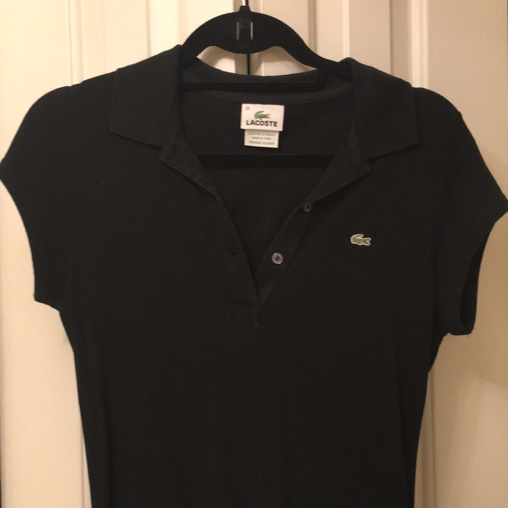 Black cotton casual dress